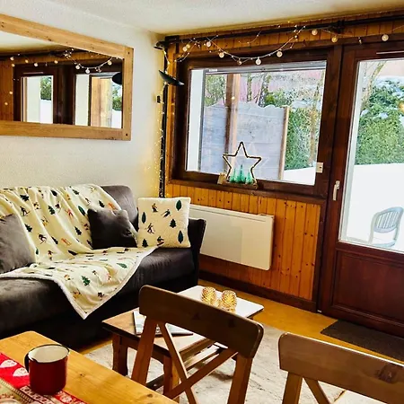 Cozy With Garden Parking And Mont-blanc View 샤모니